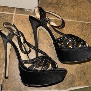Black ALDO high heels